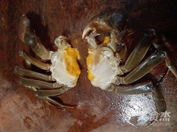 Crab Steamed Custard recipe