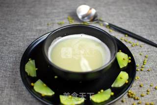 Lettuce Cucumber Green Soy Milk recipe