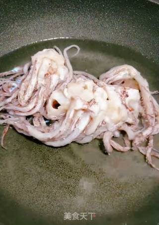Spicy Squid Silk recipe