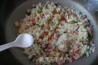 Assorted Egg Fried Rice recipe