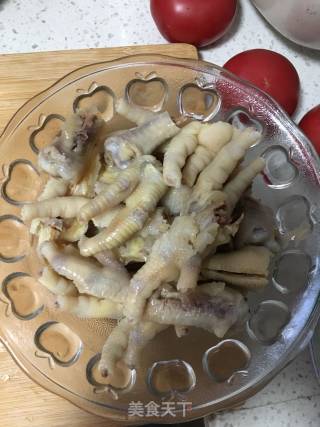 Net Red Lemon Chicken Feet recipe