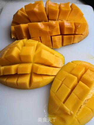 Mango Coconut Milk Jelly recipe