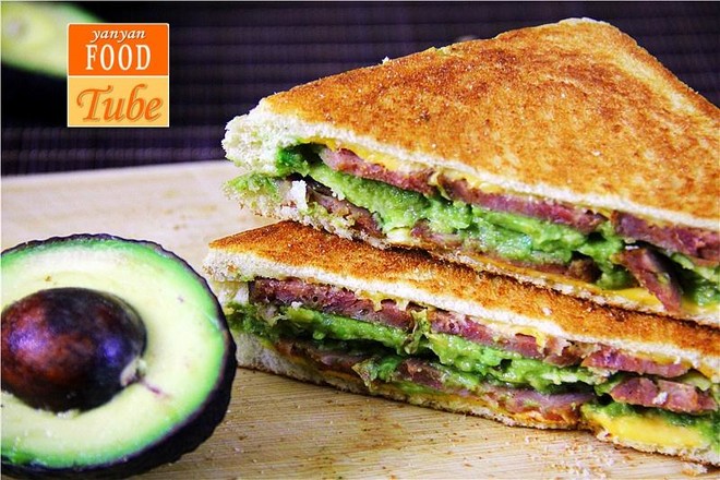 Avocado Breakfast Toasted Sandwich recipe