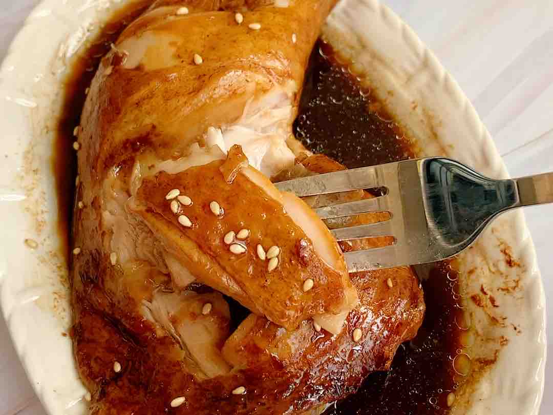Steamed Chicken Drumsticks with Fermented Bean Curd and Soy Sauce recipe