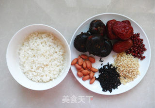 Water Chestnuts and Red Dates Porridge recipe