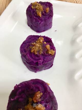 Sweet-scented Osmanthus Purple Sweet Potato Cake recipe