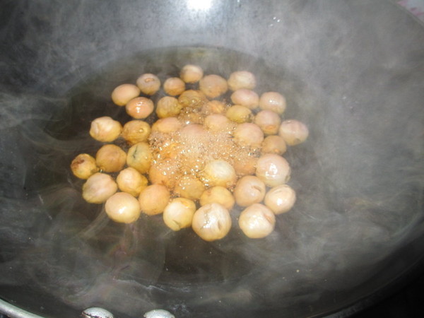 Pumpkin Longan Sweet Soup recipe