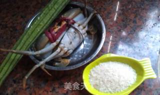 Crab Vermicelli Melon Porridge recipe