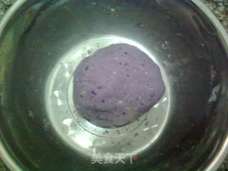 Purple Sweet Potato Oatmeal Cake recipe