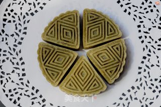 #trust之美#chocolate-flavored Peach Mountain Skin Mooncake recipe