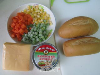 Baked Tuna Bread recipe