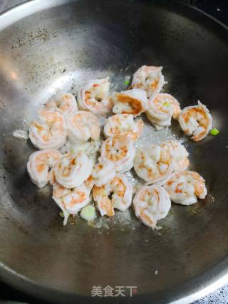 Fried Broccoli with Shrimp recipe