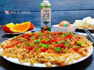 Pan-fried Enoki Mushroom recipe