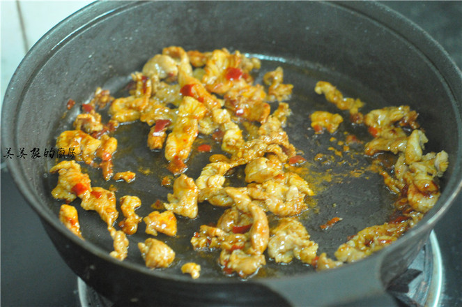 Stir-fried Lamb with Scallions recipe