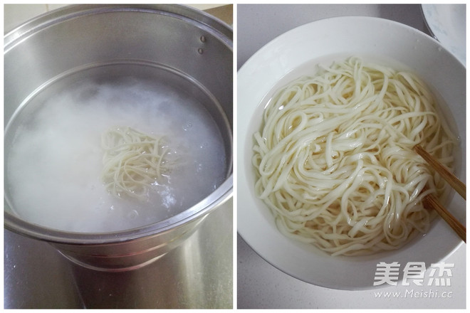 Braised Beef Sauce Noodles recipe