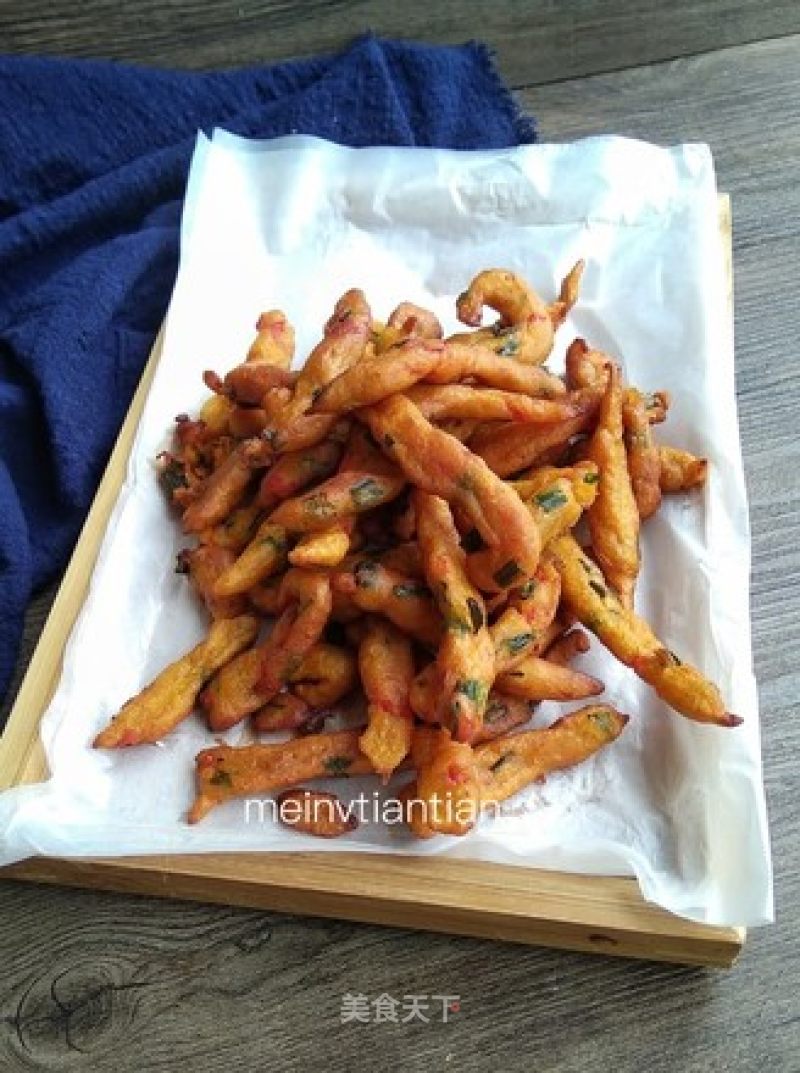 Pumpkin Strips with Mixed Vegetables recipe