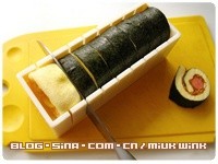 【cake Roll Sushi】seaweed Floss Omelet recipe