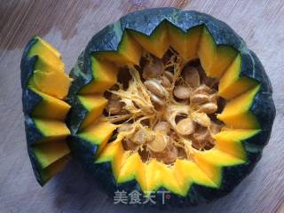 White Fungus and Red Dates Pumpkin Cup recipe