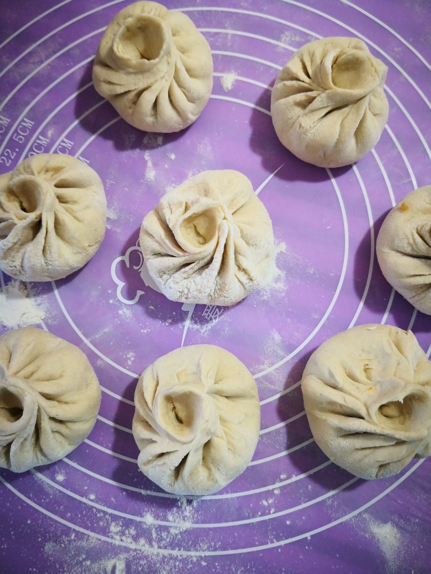 Soba Noodles Meat-flavored Buns recipe