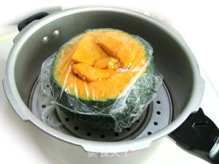 Pumpkin Glutinous Rice Gu recipe