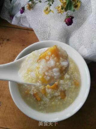 Two Rice Sweet Potato Porridge recipe