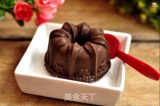 Chocolate Honey Bean Ice Cream Mooncake recipe