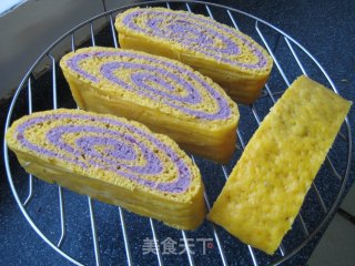 Purple Gold Cake recipe