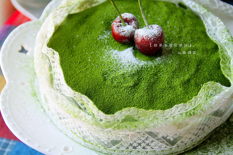 【matcha Mille Crepes】 recipe