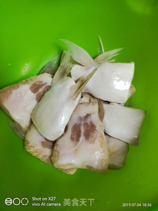 Braised Pansa Fish Fin with Tender Ginger recipe