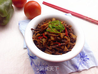 Countryside Stir-fry: Stir-fried Pork Belly with Beans recipe