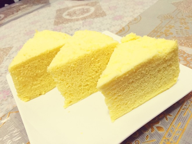 Zero Failure Chiffon Steamed Cake (8 Inches) Can be Used As Cake Base (additional Red Velvet Steamed Cake Method) recipe