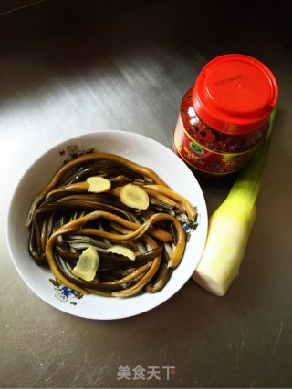 Stir-fried Eel with Rice White recipe