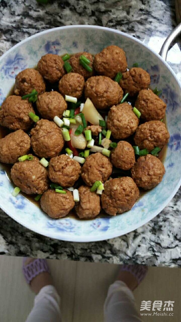 Braised Pork Balls recipe