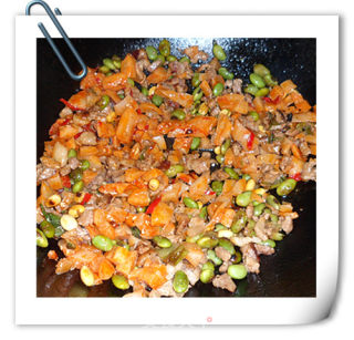 Stir-fried Pork with Spicy Dried Radish recipe