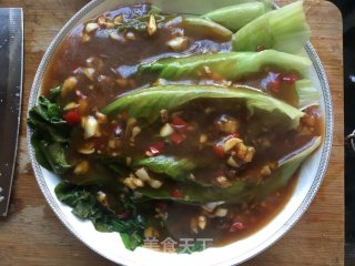 Lettuce in Oyster Sauce recipe