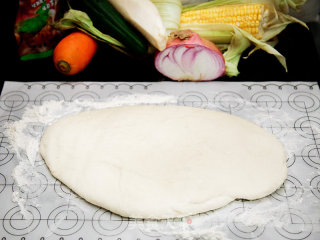 Sea and Land Fresh Pizza-winners of Lezhong Colorful Summer Baking Competition recipe