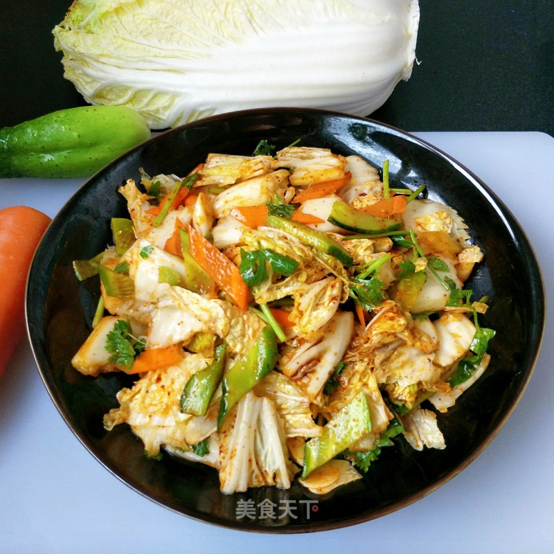 Refreshing Shredded Cabbage recipe