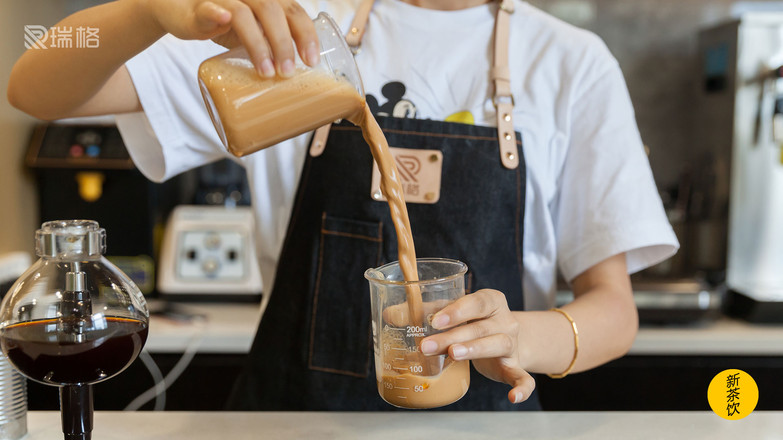 New Hong Kong-style Milk Tea Making Recipe Teaching recipe
