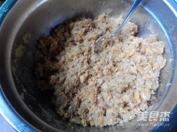 Egg Yolk Pork Floss recipe