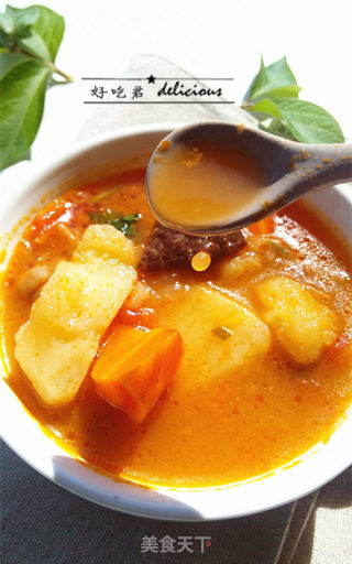 Tomato Beef Soup recipe