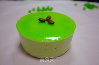 Edamame Mousse Cake recipe