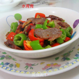 Roast Pork with Fish Flavor and Double Pepper recipe