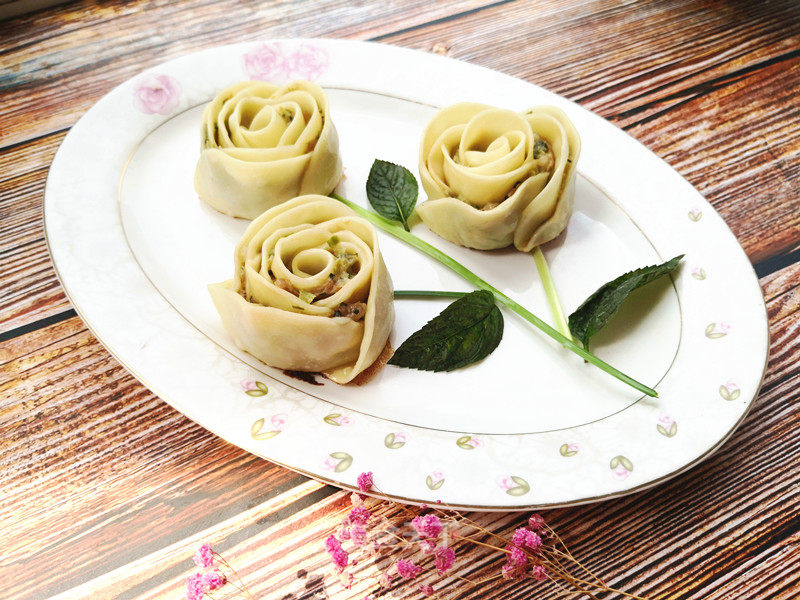 Rose Fried Dumplings recipe