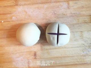 Purple Sweet Potato Mantou recipe