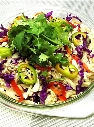 Yuba Mixed with Shredded Chicken recipe