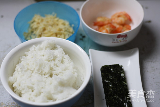 Shrimp Rice Ball recipe