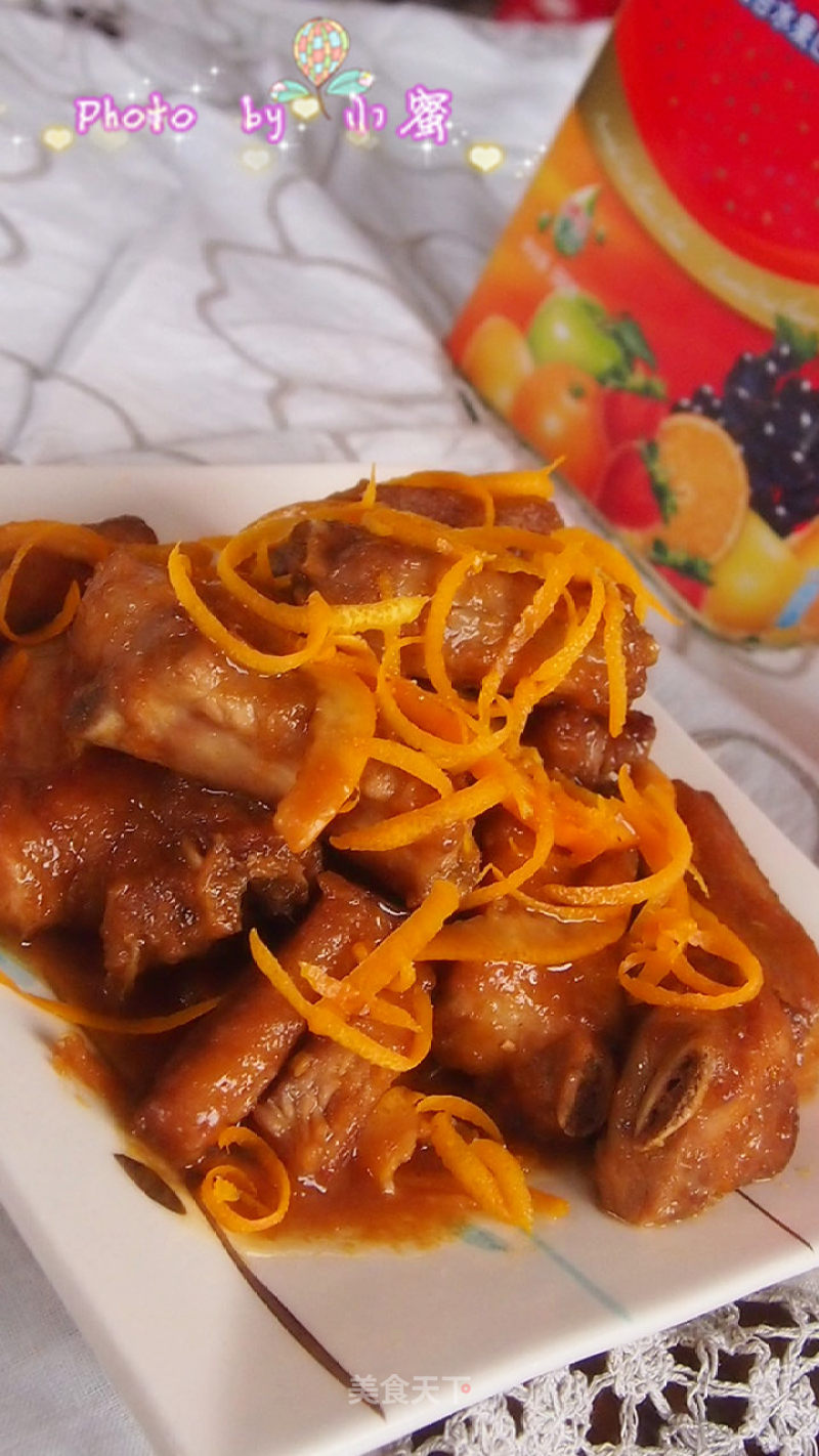 Orange Sauce Pork Ribs recipe