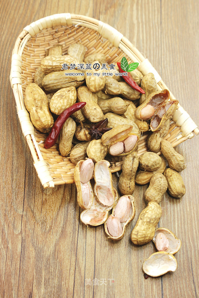 A Good Snack for The Beginning of Autumn-multi-flavored Boiled Peanuts recipe