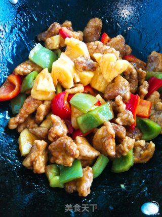 Sweet and Sour "pineapple Sweet and Sour Pork" recipe