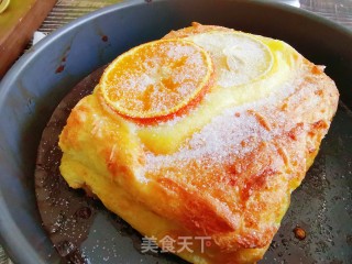 Grilled Toast with Orange Milk recipe